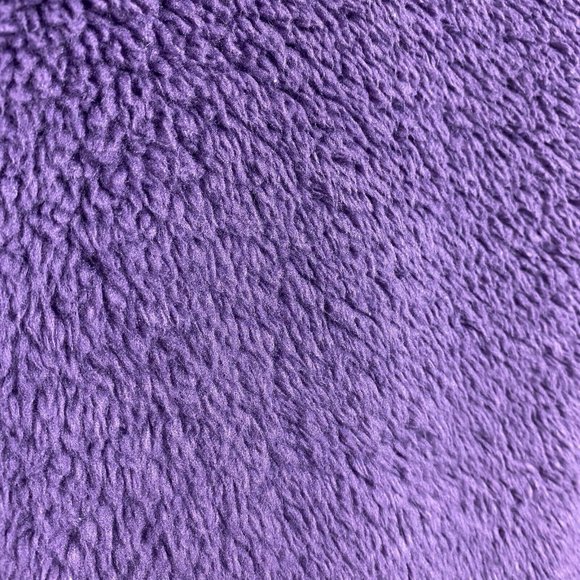 Artisans Vest XXL Purple Plush Fleece Sleeveless High Neck Drawstring - Picture 8 of 11